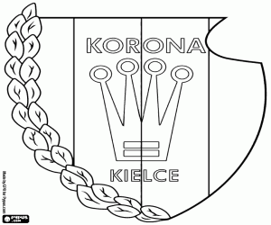Coloriage Logo de Korona Kielce