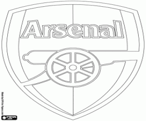 Coloriage Logo de l'Arsenal