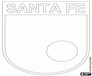 Coloriage Logo de l'Independiente Santa Fe