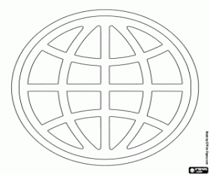 Coloriage Logo de la Banque mondiale