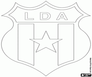 Coloriage Logo de LD Alajuelense