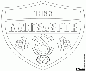 Coloriage Logo de Manisaspor