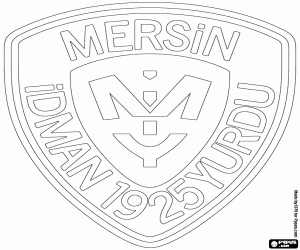 Coloriage Logo de Mersin İdmanyurdu S.K.