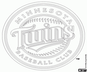 Coloriage Logo de Minnesota Twins