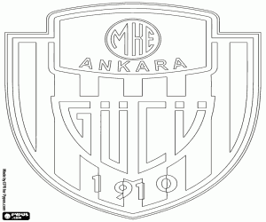 Coloriage Logo de MKE Ankaragücü