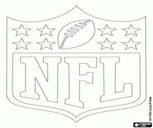 Coloriage Logo de la NFL