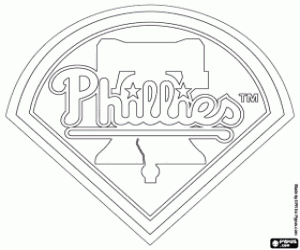 Coloriage Logo de Philadelphia Phillies