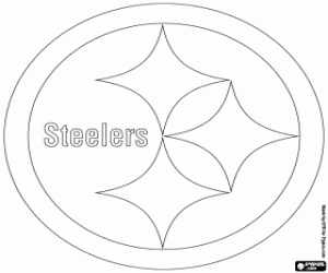 Coloriage Logo de Pittsburgh Steelers