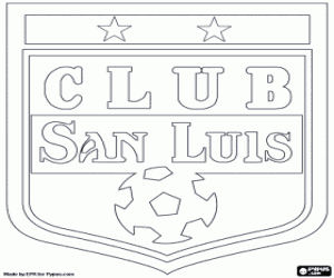 Coloriage Logo de San Luis FC