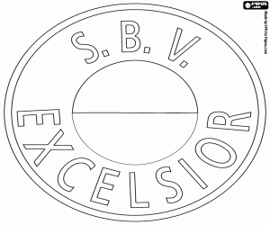 Coloriage Logo de SBV Excelsior