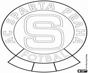 Coloriage Logo de Sparta Praha