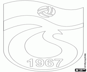 Coloriage Logo de Trabzonspor