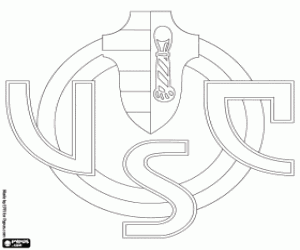 Coloriage Logo de Unione Sportiva Cremonese