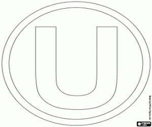 Coloriage Logo de Universitario Lima