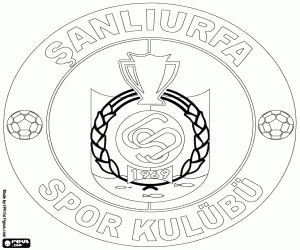 Coloriage Logo de Şanlıurfa SK