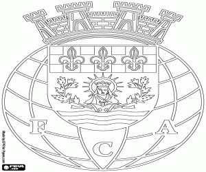 Coloriage Logo du FC Arouca