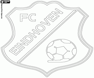 Coloriage Logo du FC Eindhoven
