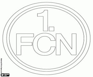 Coloriage Logo du FC Nürnberg