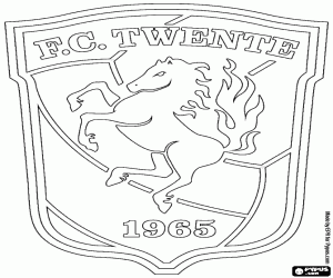 Coloriage Logo du FC Twente