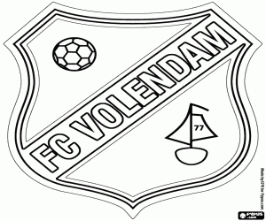Coloriage Logo du FC Volendam