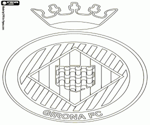 Coloriage Logo du Girona FC