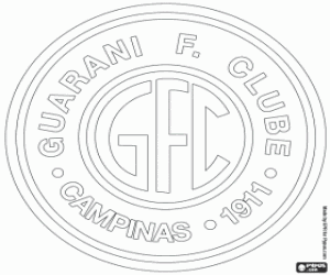 Coloriage Logo du Guarani FC