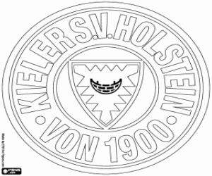 Coloriage Logo du Holstein Kiel
