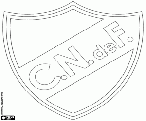 Coloriage Logo du Nacional de Montevideo