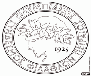 Coloriage Logo du Olympiacos FC