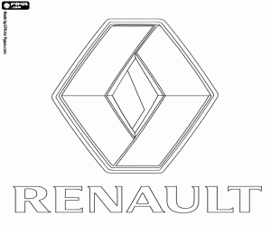 Coloriage Logo Renault