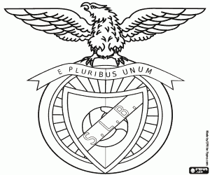 Coloriage Logo du SL Benfica