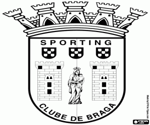Coloriage Logo du Sporting de Braga