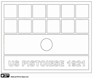 Coloriage Logo Unione Sportiva Pistoiese
