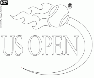 Coloriage Logo du US Open