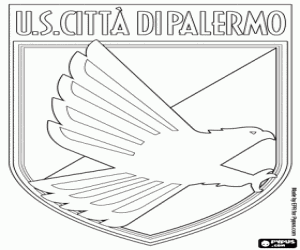 Coloriage Logo du US Palermo