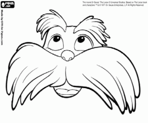 Coloriage Le Lorax