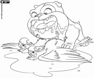 Coloriage Luiz, Blu et Jewel