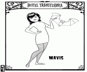 Coloriage L’adolescent Mavis