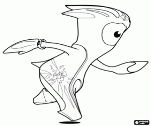 Coloriage Mandeville, Jeux olympiques de Londres 2012