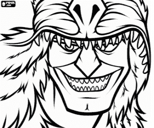 Coloriage Mandrake, le chef de les Boggans