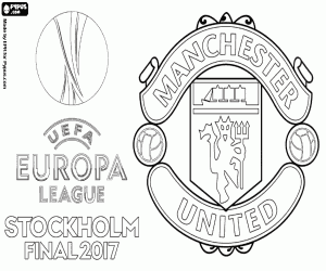 Coloriage ManU, UEFA Europa League 2016-2017