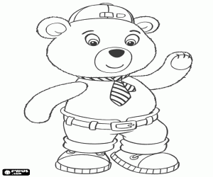 Coloriage Master Tubby Bear d’Oui-Oui