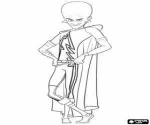 Coloriage Megamind