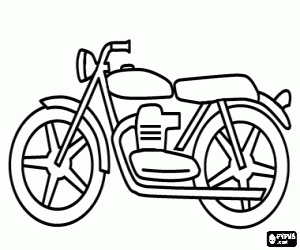 Coloriage Montesa Impala, une moto