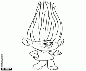 Coloriage Moxie aime danser