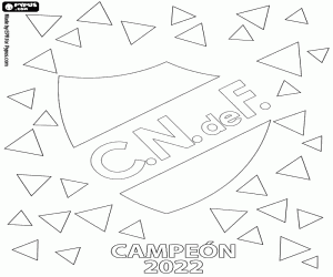 Coloriage Nacional, champion d’Uruguay 2022