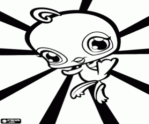 Coloriage Oiseau. Littlest PetShop