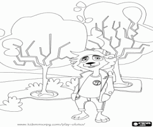 Coloriage Oloko, un jeu de stratégie en ligne