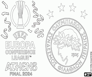 Coloriage Olympiakos, Conference League 2023-24