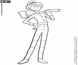 Coloriage Once-ler, un jeune bûcheron